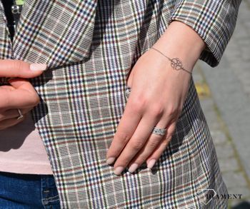 Bransoletka srebrna serduszka Dall'Acqua B RM BR15618 046.JPG